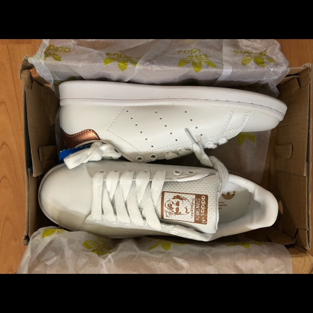 Adidas Rose Gold / Copper Stan Smith
